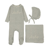 Lilette Pale Blue Gingham Bebe Take Me Home Set