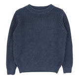 Analogie Off Blue Chunky Knit Sweater 