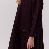 Cottier Black Cherry Tiffany Dress