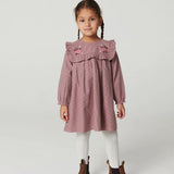 Copenhagen Colors Winter Rose Checkered Dress
