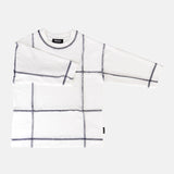 Minikid Cream Reversed Long Sleeve T-Shirt