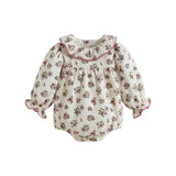 C'era Una Volta Cream Flower Agapi Romper