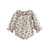C'era Una Volta Cream Flower Agapi Romper