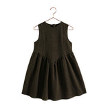 Retro Kid Brown Camille Dress