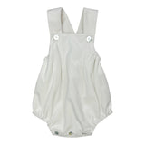 Carmina Ivory Velvet Romper
