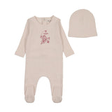 Bee & Dee Pinkalicious Carriage Sketch Footie Set