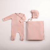 Bee & Dee Rose Classic Stitch Velour Take Me Home Set