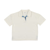 Coco Blanc Ivory with Blue Shirt