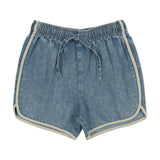 Coco Blanc Blue Denim Shorts