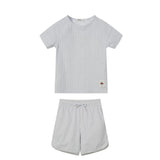 Coco Blanc Striped Big Boy Swim Set