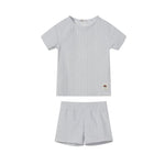 Coco Blanc Striped Swim Set