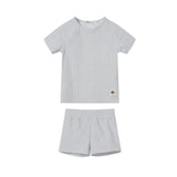 Coco Blanc Striped Swim Set