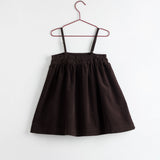 Please Mom Cocoa Corduroy Dress