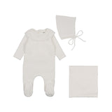 Bee & Dee Linen Vintage Soft Velour Take Me Home Set