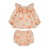 Louis Louise Cream Bouquet Lurex Set