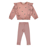 Babyclic Vintage Pink Floral Set