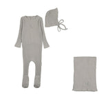 Bee & Dee London Fog Dainty Rope Pointelle Take Me Home Set