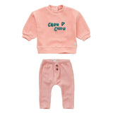 Sproet & Sprout Peach Parfait Velvet Rib Set