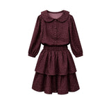 Goldthreads Burgundy Heart Set