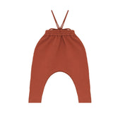 Calla Lili Rust Sweat Romper