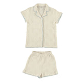 Bebe Organic Natural Squares Sky Set