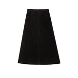 Soir Chocolate Harlow Midi Skirt