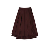 Soir Brown Kelsey Midi Skirt