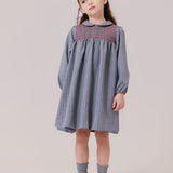 Kipp Grey Cynthia Pinstripe Dress