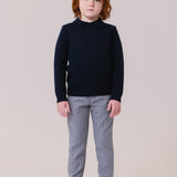 Kipp Grey Oscar Pinstripe Slim Pants