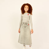 Parni Grey Heart Logo T-Shirt