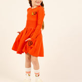 Parni Orange LP Skirt