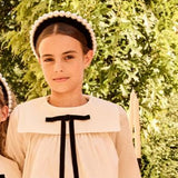 Little Parni Ivory Taffeta Evening Skirt
