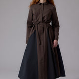 Soir Brown Cleo Dress