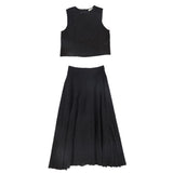 Valentina Black Flower Cutout Set