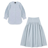 Gem Blue Embroidered Set