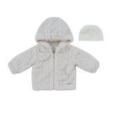 Kipp White Atelier Cable Fur Jacket & Hat