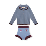 Birinit Petit Stone Knit Embroidered Set
