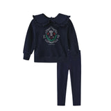 Phil and Phoebe Navy Frit Set