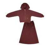 Crew Merlot Stella Zip Up Set