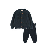 Buho Whale Soft Knit Set
