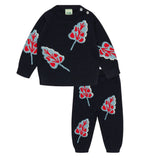 Fub Navy Jacquard Set