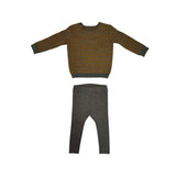 Kipp Mustard Elliot Knit Set