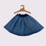 Retrokid Denim Pocket Cora Skirt