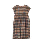 Cosmosophie Brown Plie Dress