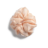 Halo Luxe Nude Cotton Candy Organza Printed Scrunchie