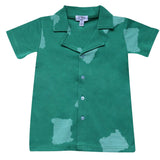 Crew Green Bleached Square Tee