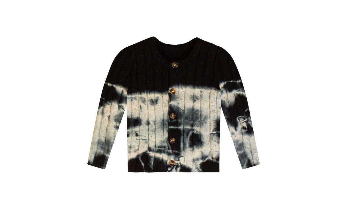 Crew White Cable Dye Cardigan