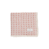 Bebe Organic Pink Retro Crochet Blanket