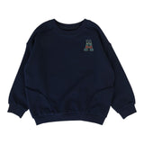 Analogie Navy Plaid Detail Boys Sweatshirt