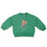 Wander & Wonder Green Pizza Sweatshirt